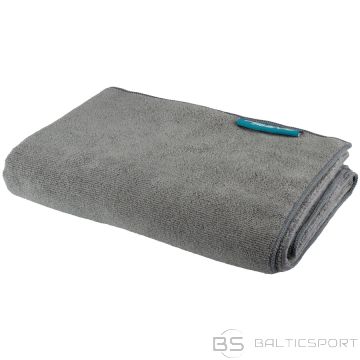 Mikrošķiedras sporta dvielis -pelēks