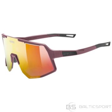 BS Спортивные очки Uvex Sequenze CV Multisports, унисекс, полуободковая оправа, красные (недоступно)
