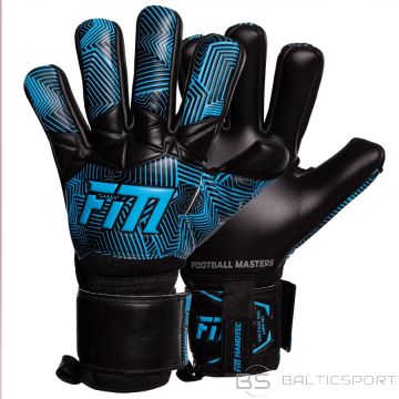 Football Masters Rękawice FM Varis X BLACK BLUE S955465 / czarny / 9