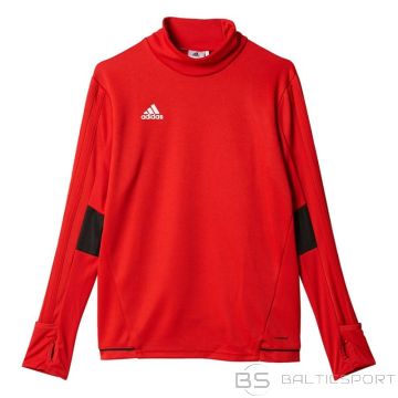 Adidas Толстовка Tiro 17 TRG TOP JR BQ2754 красная (116см)