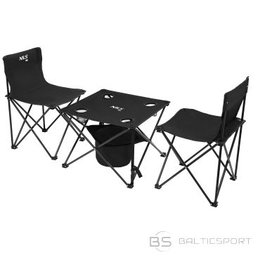 NC3304 Tourist Set Table + Chairs NILS CAMP