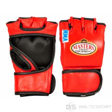 Gloves for MMA Masters GF-3 MMA M 01201-02M (czerwony+XL)