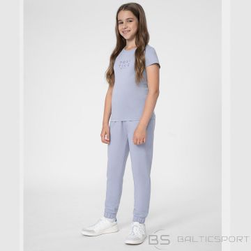 Pants 4FJSS23TTROF158 34S / blue / 140 cm