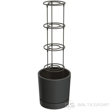 BS Tomātu stādīšanas pods ar kāpnēm, tilpums 35 l, mājas audzēšanai, antracīta krāsā (nav pieejams)