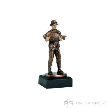 Tryumf Makšķerēšanas statuete / 29 cm / brūna