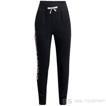 Under Armour Bikses UA pretinieku fleece joggers JR 1356487 002 / Melna / S