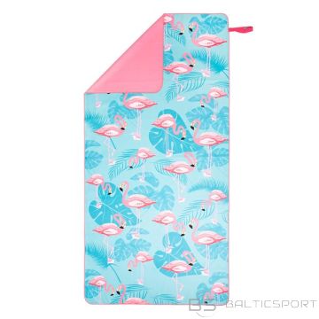 Nils NCR14 MIKROŠĶIRTA DVIELIS FLAMINGO 160x80 cm
