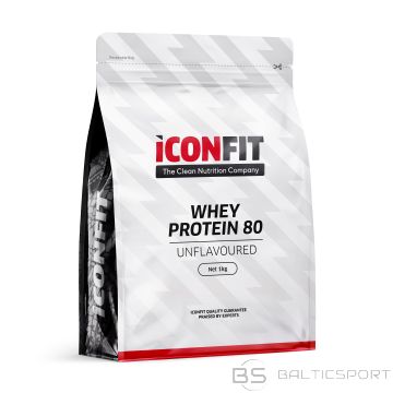 Iconfit Whey protein 80 - chocolate -Sūkalu proteīns -šokolāde - 1kg