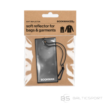 BOOKMAN mīkstais atstarotājs, kvadrātveida, melns
