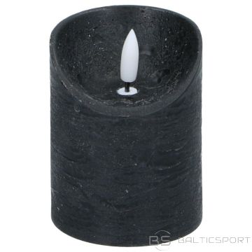 BS Декоративная свеча 70x90 мм, светодиодная, восковая, черная (нет в наличии)