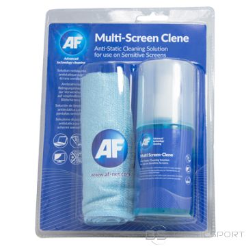 Universal Multi-Screen TFT/LCD cleaning solution 200ml and big cloth AF
