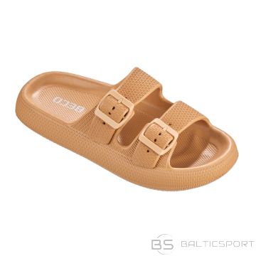 Slippers for women BECO 90382 9 41 size brown