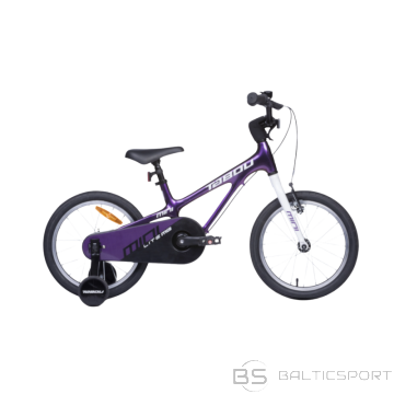 Ultraviegls bērnu velosipēds TABOU Mini Lite MG, 14'' violeti balts