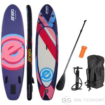 Enero SET - INFLATABLE SUP BOARD 320x76x15CM PURPLE