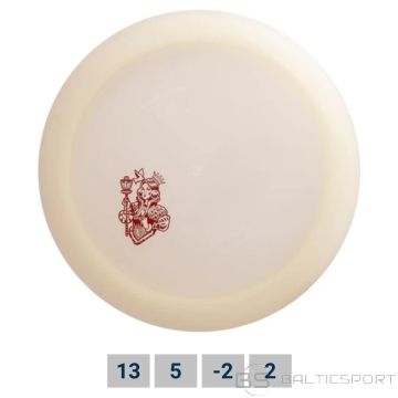 Discgolf DISCMANIA Distance GLOW MAJESTY Active Premium Whiite 13/5/-2/2
