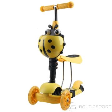 Enero LĪDZSVARU SKOLĒTERIS 3IN1 BIEDRONKA DZELTENS (N/A)