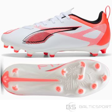 Buty Puma Ultra 5 Play Jr FG/AG 108170-01 / biały / 37 1/2
