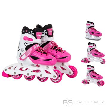 Enero SKATES - ROLLER SKATES - SKATES 4IN1 30-33 PINK