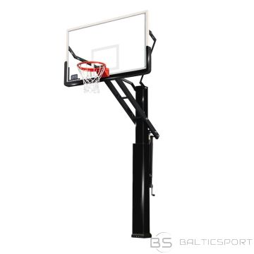 Provesport Basketbola grozs, Betonējams  basketbola statīvs Prove Dunker (rūdīts stikls 12 mm) 180x105cm