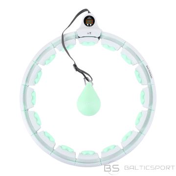 HHW06 Zaļš Hula Hops ar Svaru un Skaitītāju HMS