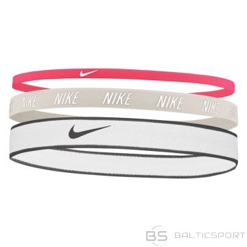 Nike Dažāda platuma galvas lentes, 3 gab. iepakojumā 92800618809 (UNISEX)