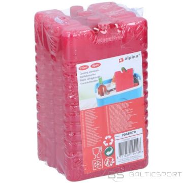 BS 4x220 мл Красная вставка для холодильника (-)