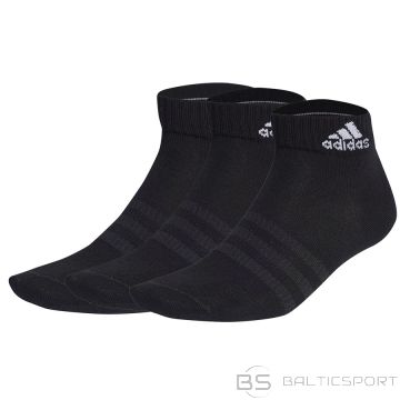 Adidas Тонкие и легкие носки до щиколотки 3PP IC1282 / черный / 37-39