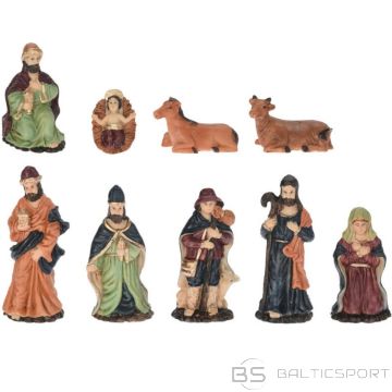 Christmas Decoration NATIVITY FIGURES 9 PCS 8 CM
