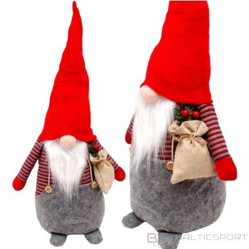 Saska Christmas DECORATIVE SANTA 50 CM BOY WITH SACK AND Rowan