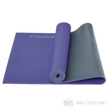 Toorx Yoga mat MAT177 PVC 173x60x0,6 PVC purple/gray