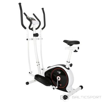 CHRISTOPEIT SPORT eliptiskais trenažieris + velotrenažieris  CT4. Velotrenažiera un eliptiskā trenažiera kombinācija 7kg/100kg