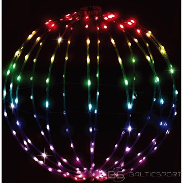 Christmas Decoration DECORATIVE HANGING BALL 168LED RGB 40CM