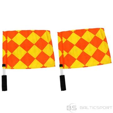 Maxwel Tiesnešu karogi ar rokturi, 2 gab. (akcesoria sędziowskie)