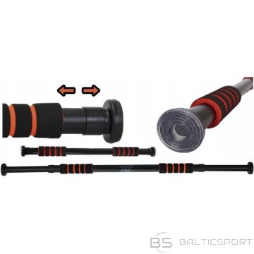 Xqmax REGULĒJAMS PAPLAŠINĀJUMA STIENIS 63–96 CM MELNS (-)