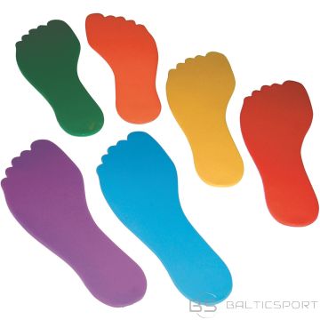 Grīdas marķieri Pēdas formas 6 gab komplekts 23cm 
