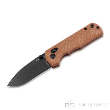 BÖker Plus Rockstub Brown Micarta 2.0 nazis 14C28N (N/A)