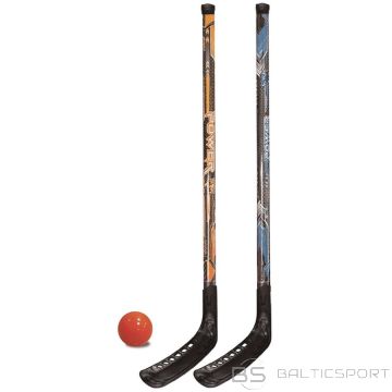 Power Street florbola komplekts 2 nūjas un bumbiņa / Daudzkrāsains / 90