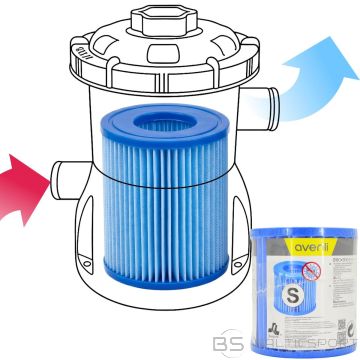 Jilong Фильтр для насоса Avenli 29P483 антибактериальный 300GAL 80x90 мм