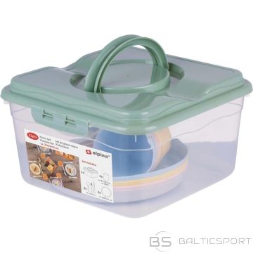 Alpina Tūristu un piknika piederumu komplekts 21 daļa (nav pieejams)