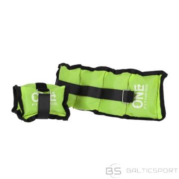 One Fitness WW01 SPILVENU SVARI 2 x 0,7 KG (zaļi)