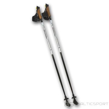 Best Sporting NORDIC WALKING POLES 1-SECTION CARBON LENGTH 120CM