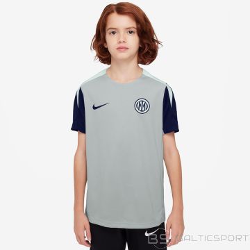 Nike Inter Milan Strike Top Jr T-shirt HJ7833-092 / gray / S (128-137cm)