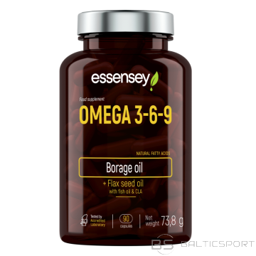 Taukskābes TREC ESSENSEY OMEGA 3-6-9 90 kapsulas