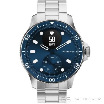 BS Withings Scanwatch Nova -älykello pulkstenis, 42 mm, zils (N/A)