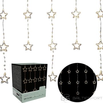 Koopman Ziemassvētku eglītes gaismas aizkars, 120x120 cm, 232 LED, silti balta