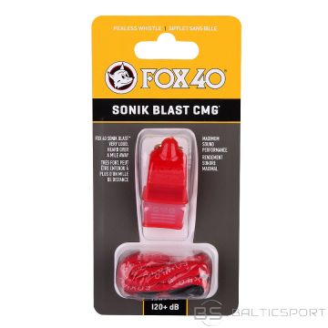 Fox40 Whistle Fox 40 CMG Sonik Blast / 120 dB / Sarkana