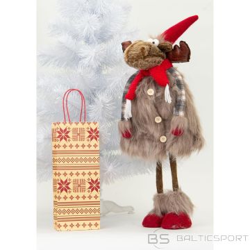Saska Garden CHRISTMAS DECORATIVE PLUSH REINDEER 62-67CM