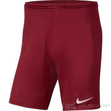 Nike Y Park III Boys BV6865 677 šorti / Sarkana / XS (122-128cm)