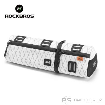 Rockbros Daudzfunkcionāla velosipēda soma 2 vienā 2l balta (N/A)