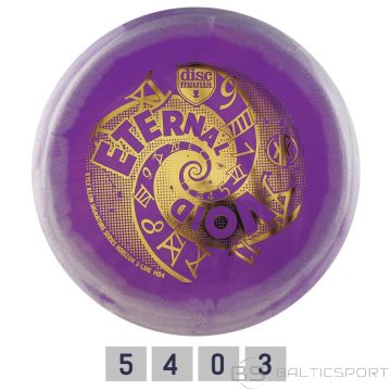 Discgolf DISCMANIA Midrange Driver S-LINE MD4 ETERNAL VOID Purple/Silver 5/4/0/3